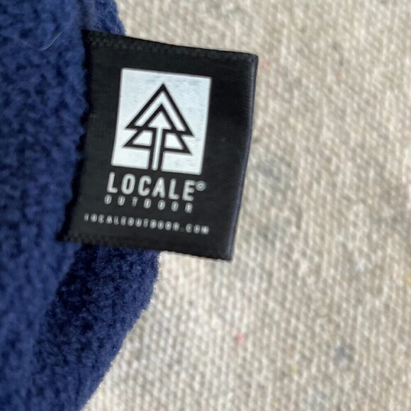 Locale Outdoor Unisex Fair Isle Lart Knit Teal/Fuschia/Navy Winter Stocking Hat - Picture 6 of 7